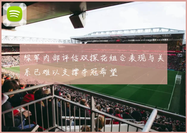 绿军内部评估双探花组合表现与关系已难以支撑夺冠希望